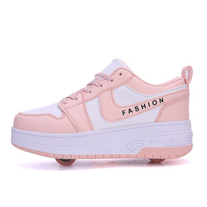 [Nuevo Estilo Viral en Internet] Patines <span class=keywords><strong>de</strong></span> <span class=keywords><strong>Ruedas</strong></span> Dobles Invisibles para Adultos, <span class=keywords><strong>Ruedas</strong></span> <span class=keywords><strong>de</strong></span> Poliuretano, Resistentes al Desgaste; Hombres, Mujeres, Niños - Product Image 1