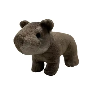 Presa di fabbrica peluche tessuto goffrato bambola Piggy personalizzato regalo di compleanno per bambini morbido peluche carino bambola giocattolo di maiale