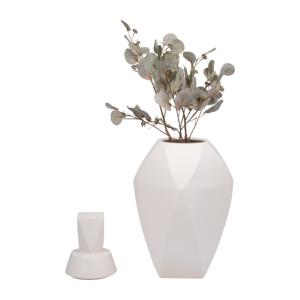 Vaso in Ceramica con Coperchio per Soggiorno, Decorazione Casa, Vaso Raffinato per Fiori, Decorazione per Camera da Letto - Product Image 2