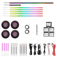 Éclairage d'ambiance intérieur de voiture Chenbon Upgrade 256 couleurs Symphony LED 12V 10W pour Série 4 F33 F36 2016-2019
