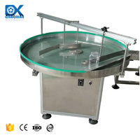 Les bouteilles rotatives automatiques rassemblent ou distribuent la machine de plateau tournant pour des lignes d'emballage de bouteille