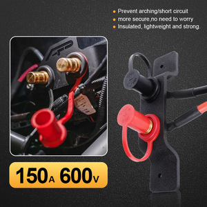 CNSPEED Battery Terminal Extension Cable Set 150A 600V Pure Copper For SUVs Motorhomes <b>Yachts</b> - Product Image 3