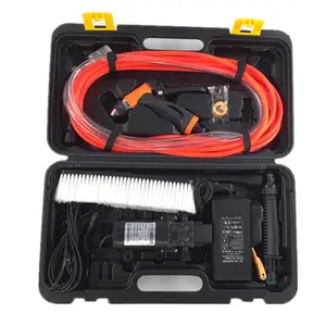 Care Wash Tools 12V Dc 220V Mini Auto Wasmachine Ac Hogedrukpomp Carwash Kit Voor Fietsreiniging