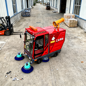 bibo Factory Direct Sale, Custom Made, Four-Wheel All-in-One Pressed Road <b>Sweeper</b>, Specially for Municipal Sanitation - Product Image 4