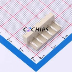 HC-VH-6A6-M Wire-to-Board Pin Header Through hole Component (THT),P=3.96mm Connector 1x6P 3.96mm Through Hole VH - Product Image 1