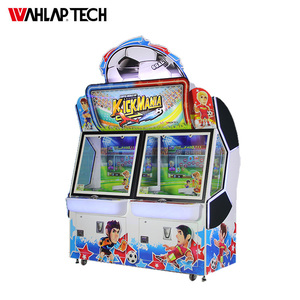 Macchina da gioco arcade a gettoni per bambini KICK MANIA (2P) con pallone da calcio e biglietti della lotteria - Product Image 2
