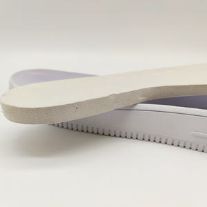 Suela plana deportiva antideslizante resistente al desgaste, zapatos blancos pequeños, suela de goma natural para ocio - Product Image 4