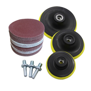 Disco de Lijado con Respaldo de Plástico de 4 y 5 Pulgadas con Sistema de Gancho y Bucle para Amoladora Angular - Product Image 1