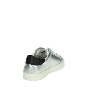 D.A.T.E. Zapatillas Deportivas para Niña J381-HL-SH-SL2 Plateadas Metálicas de Caña Baja - Product Image 3