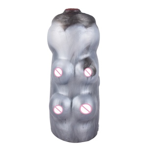 YOCY Artificial Silicone Male <b>Masturbators</b> Massage Aircraft Cup Cow's Vagina Pussy Anal Butt Masturbation for Men - Product Image 6