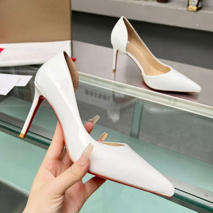 <span class=keywords><strong>Scarpe</strong></span> da <span class=keywords><strong>Donna</strong></span> con Suola Rossa, Tacchi Sottili, <span class=keywords><strong>Comode</strong></span> e Antiscivolo, Stile Sposa con Punta Affusolata - Product Image 5