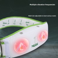 Taillenvibrierender Dual-Motor Plug-In Massagegürtel mit Zeitsteuerung, multifunktionaler Bauchstraffungs- und Beintrainings-Fitness-Shaker