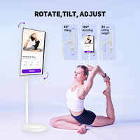 Pantalla Táctil Móvil Nueva con Batería, Pizarra Interactiva, Televisor Inteligente Portátil FlexiGo de 27'' 32'' con Android Serial para