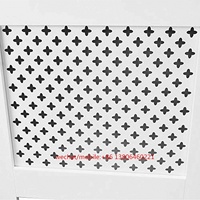 Meubles de maison modernes Design croisé mélamine MDF radiateur couvre armoire à vendre