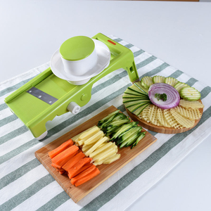 เครื่องหั่นผักอเนกประสงค์แบบมือหมุน ขายดี หั่นหัวหอมได้ - Product Image 1