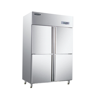 Congelador multipuerta de acero inoxidable de doble temperatura Premium, diseño antioxidante con tecnología Pro Freshness para almacenamiento prolongado de carne - Product Image 4