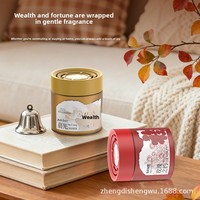 Diffuseur de parfum solide pour voiture en verre, parfum longue durée, élimine les odeurs, laisse un arôme rafraîchissant, utilisation domestique, rose