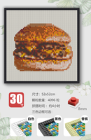 Peinture en mosaïque personnalisée avec photo, portrait privé, design Pixel Art XR, par mini points, blocs de construction de puzzle DIY, cadeaux créatifs