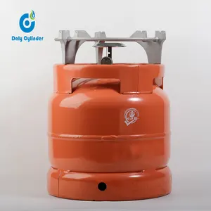 High Quality Gas Cylinder Filling Helium Gas 6kg LPG Cylinder For Camping