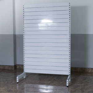 Siêu Thị Một Mặt Kim Loại Slatwall Gondola Kệ Với Hộp Đèn - Product Image 3