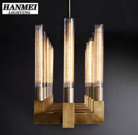 Lustre circulaire suspendu à hauteur réglable de style industriel moderne pour salon E26 pour utilisation hôtelière, installation incluse