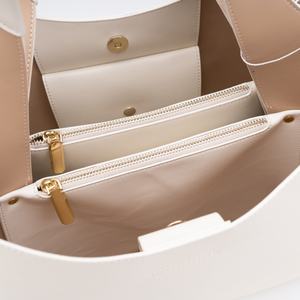 Sac à main en cuir PU de luxe pour femmes avec fermeture à glissière Sac à main portable à bandoulière - Product Image 5