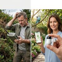 Traceur d'Oiseaux BT Étanche IP67 2,2g avec Précision de 180m et Recharge Magnétique pour la Protection des Espèces Menacées