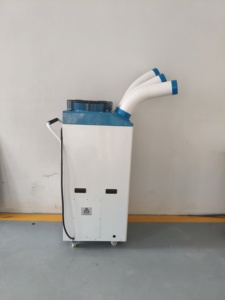 เครื่องปรับอากาศแบบเคลื่อนย้ายได้ รุ่นทำความเย็นและความร้อน 25000-36000btu/H สำหรับใช้งานเชิงพาณิชย์ ใช้สารทำความเย็น R32/R290 แบบตั้งพื้น เหมาะสำหรับเต็นท์และโรงงานอุตสาหกรรม - Product Image 5