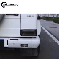 Feux arrière annulaires de style nouveau pour Classe G W463 (2008-2018) – Feux de circulation circulaires noirs et rouges à LED – Accessoires automobiles