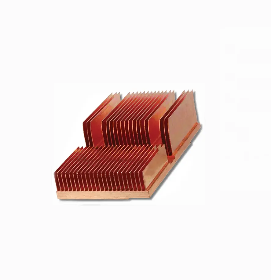 Hochleistungs-Wärme lösung Skiving Pin Fin Aluminium Extrusion/Kupfer Industrie Kühlkörper