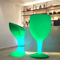 Nouvelle table de bar haute de luxe avec seau à glace pour la maison, le bureau ou la chambre à coucher pour l'extérieur, la ferme ou l'appartement