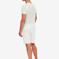 T-shirt à col rond en lin et chanvre, Unique, régulier, doux, personnalisé, séchage rapide, respirant, léger, Slim, décontracté