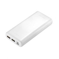 Batterie externe Wopow PQ20 Li-Polymère, charge rapide Qualcomm QC3.0, 20000mAh, 3 ports USB, Type-C, Micro USB, sortie 20W, LED