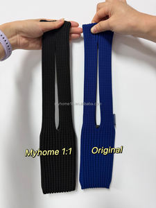 Precio al por Mayor, <span class=keywords><strong>Bolsa</strong></span> Tejida a Mano con Fibra de Poliéster para iPhone, 80cm, Color Negro Canela, Azul Zafiro, en Oferta - Product Image 1