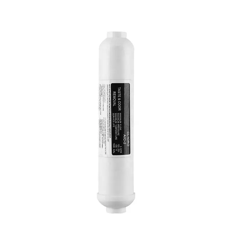filter cartridge T33 post inline coconut carbon cartridge for reverse osmosis water filter system water filter spare parts use