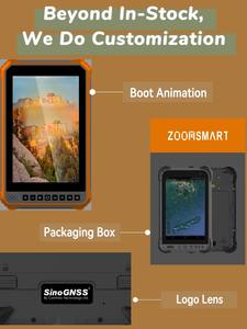 Tablet PC Resistente ZoomSmart Shield de 8 Pulgadas, Octa-Core Industrial |   Android 10, 4 GB de RAM, IP68, NFC, Wi-Fi de doble banda, resistente al polvo, golpes y agua, 9000 mAh - Product Image 5