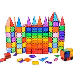 Gạch từ tính <span class=keywords><strong>3D</strong></span> Montessori cho trẻ em, bán buôn nhà máy, chất liệu ABS chắc chắn, thân thiện với môi trường, đồ chơi xếp hình từ tính cho trẻ em - Product Image 2
