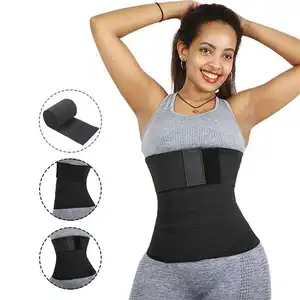 NANBIN Custom One Size Fit All Tummy Bandage Slimming Stomach Wrap Band Around Tiktok Waist Trainer Elastic Belts Woman Shaper