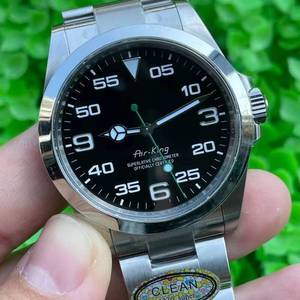 Precio al por Mayor Clean Air King Factory Super CF 3230 Movement 904L Reloj de Pulsera de Acero para Hombre de Lujo de Alta Calidad con Puntero Luminoso - Product Image 2