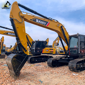 Máquina confiable Pistas originales de bajo ruido Sany SY215C Excavadora Sany usada para plantas industriales - Product Image 3