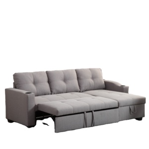 Sofá cama de terciopelo giratorio de calidad superior, muebles <span class=keywords><strong>c</strong></span>ómodos convertibles populares del mercado nórdico con <span class=keywords><strong>precio</strong></span> razonable - Product Image 2