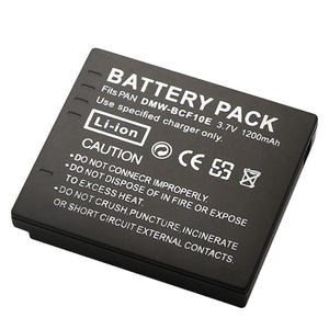 แบตเตอรี่ DMW-BCF10E 1200mAh สำหรับกล้อง Panasonic LUMIX DMC-FS25 FS6 FS7 ได้รับการรับรองมาตรฐาน CE RoHS ขายส่งจำนวนมาก รับประกัน 12 เดือน - Product Image 1