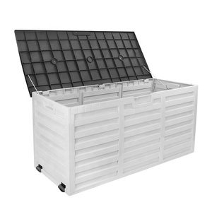 Boîte de rangement de jardin en plastique verrouillable Boîte de rangement de jardin en plastique verrouillable Boîte de rangement de patio pour outils de jouets d'enfants - Product Image 5