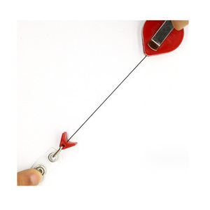 Manufacturer of triangular easy-pull <b>buckle</b> with back <b>clip</b>, name tag, telescopic, printable logo pull cord, anti-loss, - Product Image 2