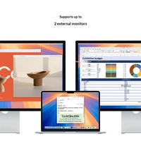 MacBook Air 13 pouces M4 d'Apple, 16/24 Go de RAM, 256/512 Go de SSD (ProRes Accéléré), Conception graphique, Création IA, Fonctionnement fluide