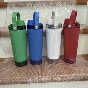 Gobelet à secouer portable à double paroi en acier inoxydable 304 de grande capacité créative, thermos sous vide, bouteille d'eau de sport - Product Image 4
