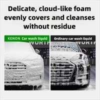 KENON W5 Liquide Nettoyant OEM pour Voiture, Détergent et Shampoing pour Lavage Auto, Savon Liquide pH Neutre pour Mousse de Neige et Entretien Automobile