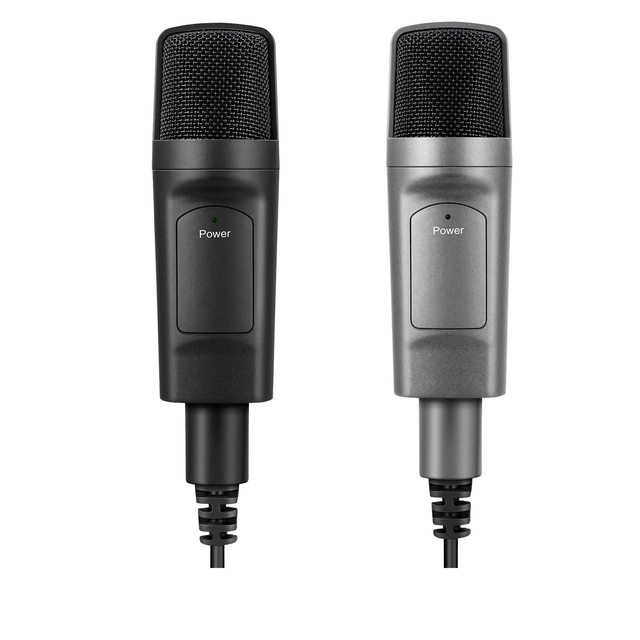 Factory Direct Supply New Game Microphone Recording USB Condenser Mic Live K Song Computer Desktop Microphone Set