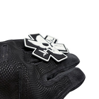 Stock MEDIC Crâne 3D Médical Croix Rouge Brassard Goutte À Goutte En Plastique Doux Colle Magique Bande Sauvetage Badge PVC Moral Aimant