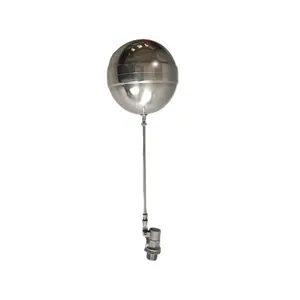 Válvula de bola de flotador de acero inoxidable con rosca de alta calidad personalizada Válvula de flotador de rosca